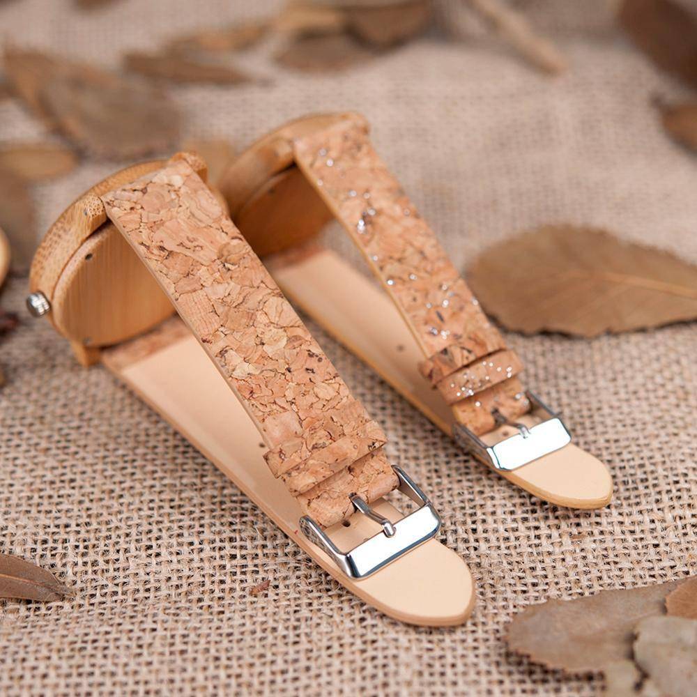 BOBO BIRD Lovers Watches Wooden Timepieces Handmade Cork Strap Bamboo Women Watch Luxury in Box Custom Logo Drop Shipping BOBO BIRD Lovers Watches Wooden Timepieces Handmade Cork Strap Bamboo Women Watch Luxury in Box Custom Logo Drop Shipping Color : Men|Women